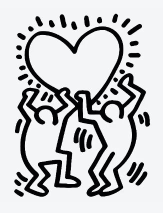 Inkbox Heart Dancers Semi-Permanent Tattoo