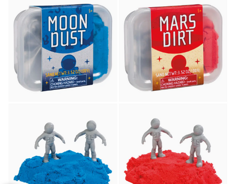 Moon Dust and Mars Dirt