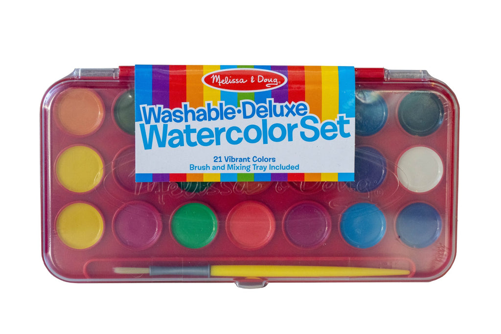 Melissa & Doug Washable Deluxe Watercolor Set