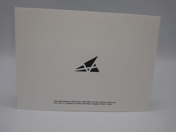 Note Card Featuring Diana's Mirror by Ralph Albert Blakelock