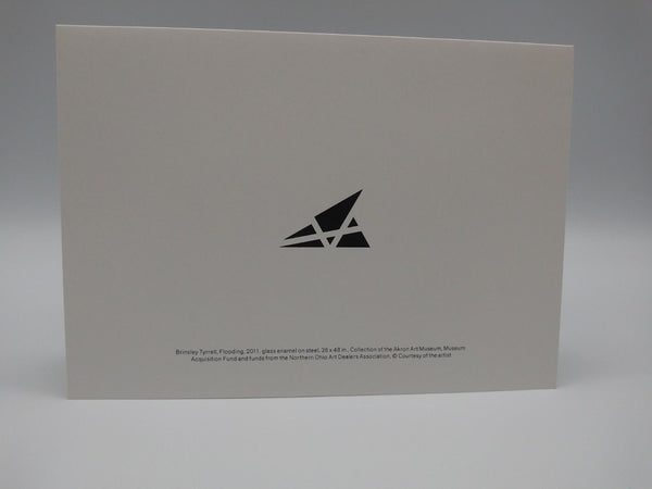 Note Card Featuring Flooding by Brinsley Tyrrell