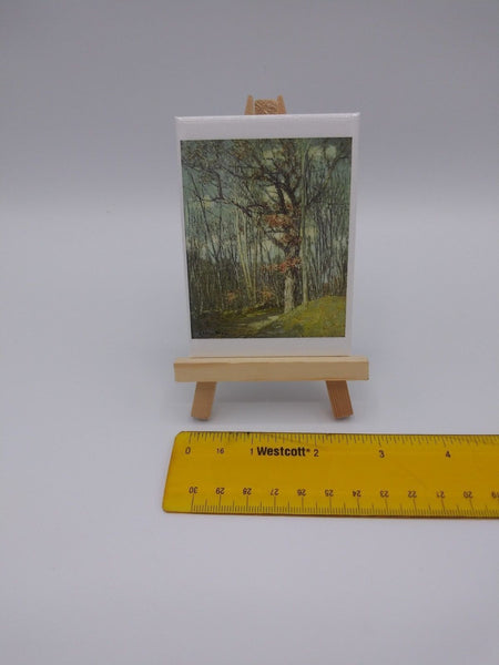 Fridge Magnet Featuring White Oaks by Julian Alden Weir