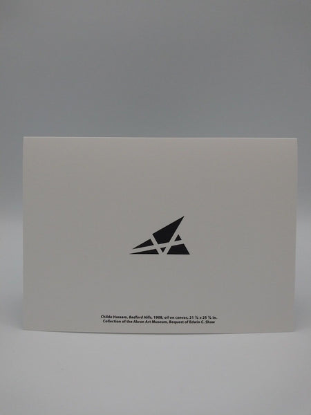 Note Card Featuring Bedford Hills by Childe Hassam