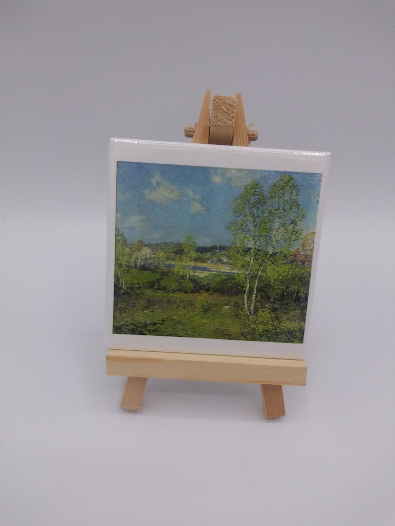 Fridge Magnet Featuring Maytime by Willard L. Metcalf