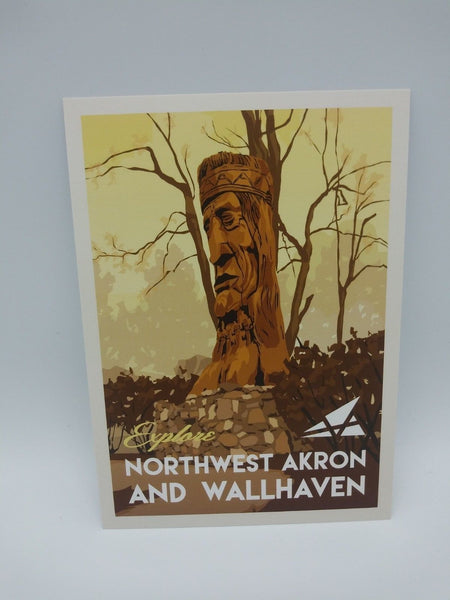 Postcard Set of 12 Explore Northwest Akron and Wallhaven Postcards