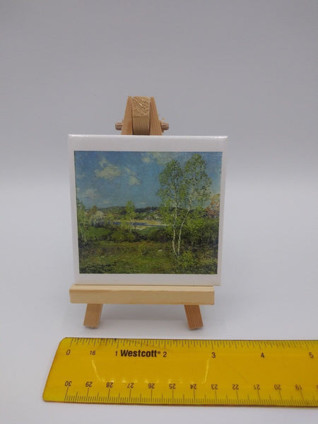 Fridge Magnet Featuring Maytime by Willard L. Metcalf