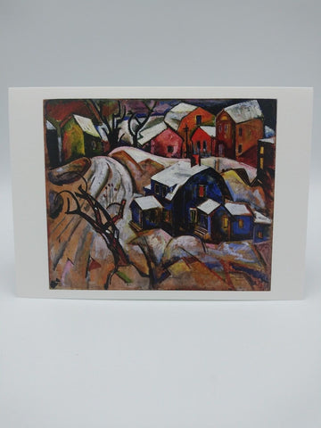 Note Card Featuring Bach Chord by William Sommer