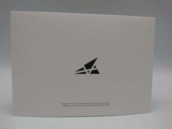 Note Card Featuring The New Moon by Dwight W. Tryon