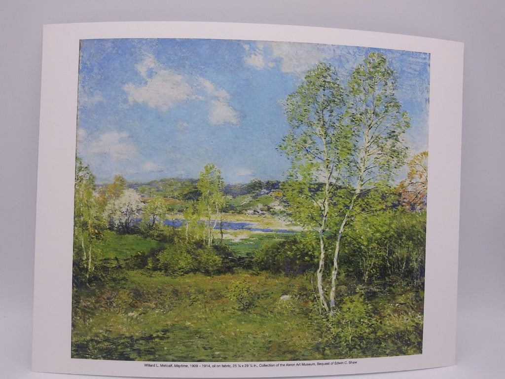 Maytime Print by Willard L. Metcalf