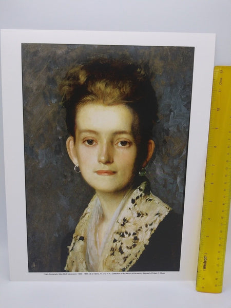 Miss Molly Duveneck Print by Frank Duveneck