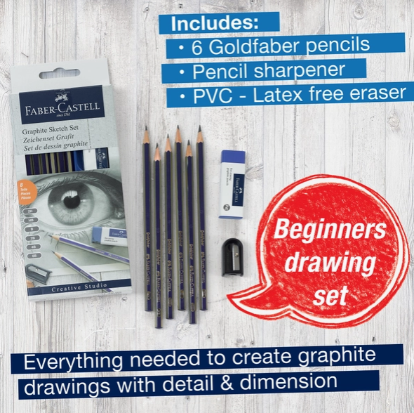 Graphite Pencil Sketch Set