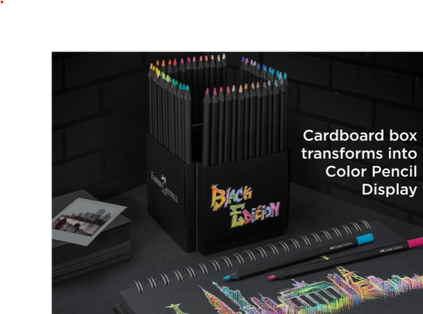 Black Edition Colored Pencils: Box of 50