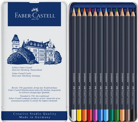 Goldfaber Colored Pencils: Tin of 12