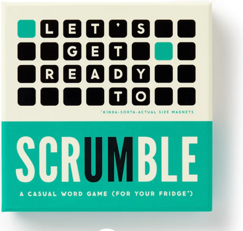 Scrumble Magnetic Word Game