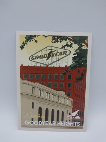 Postcard Set of 12 Explore Goodyear Heights Postcards