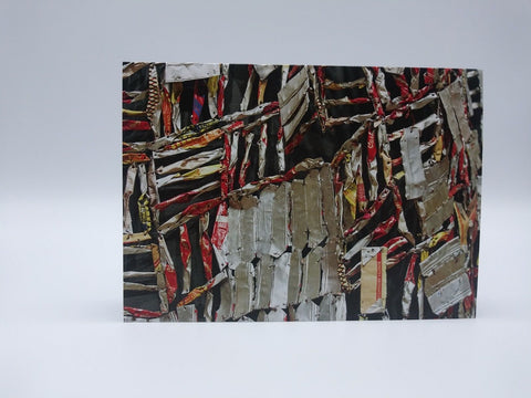 Note Card Featuring Ozone by El Anatsui