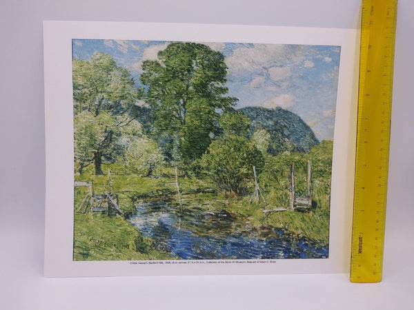 Bedford Hills Print by Childe Hassam