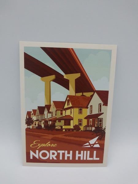 Postcard Set of 12 Explore North Hill Postcards