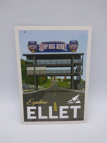 Postcard Set of 12 Explore Ellet Postcards