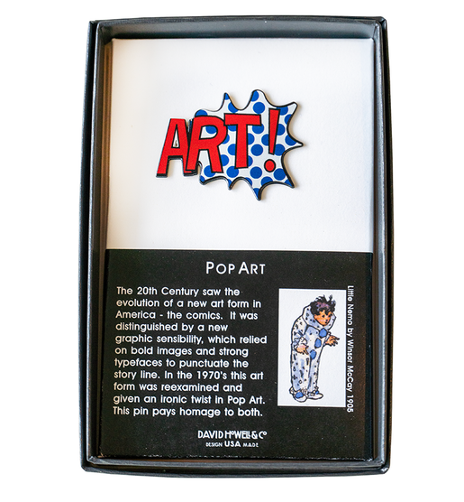 Pop Art Pin