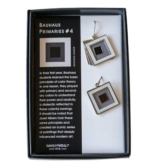 Bauhaus Primaries #4 Earrings